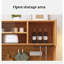 Armoire de rangement scandinave en bois massif