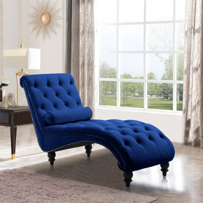 Velvet Chaise Lounge