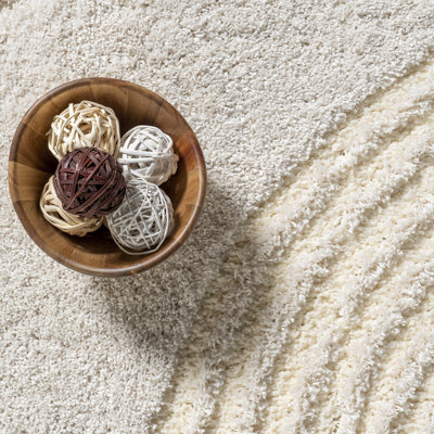 Gloria Abstract Shag Area Rug