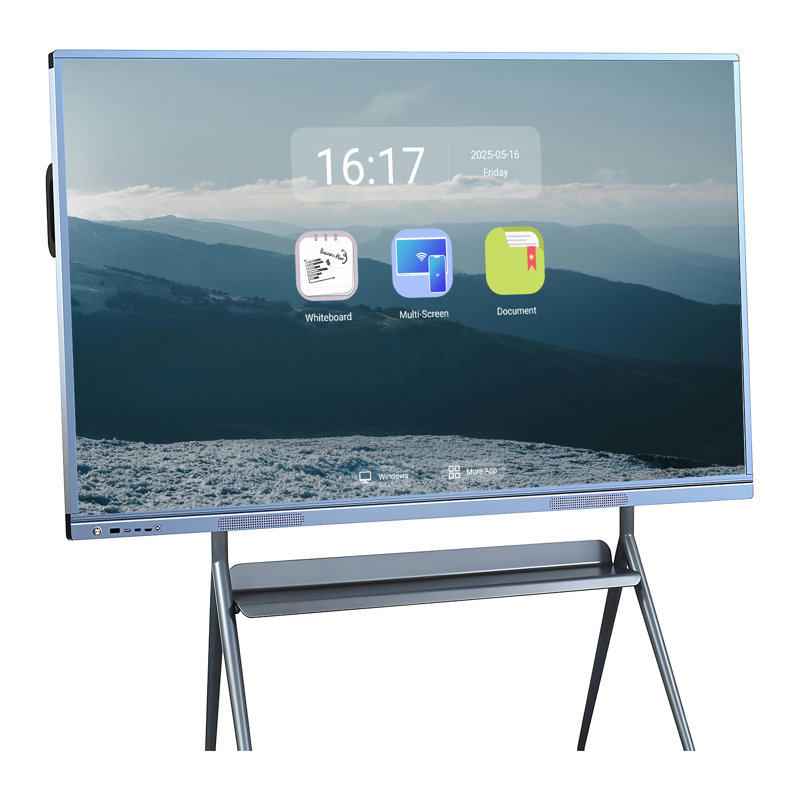 JYXCN Interactive Smart Board , Revolutionize Your Space! Touch Screen All-in-One Computer Interactive Whiteboard with Dual System & Cloud Sharing - For Education & Office