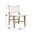 Chaise d'appoint en cuir véritable Markus-1595740652