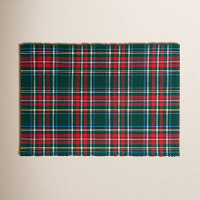 Sanders Reversible Cotton Placemat