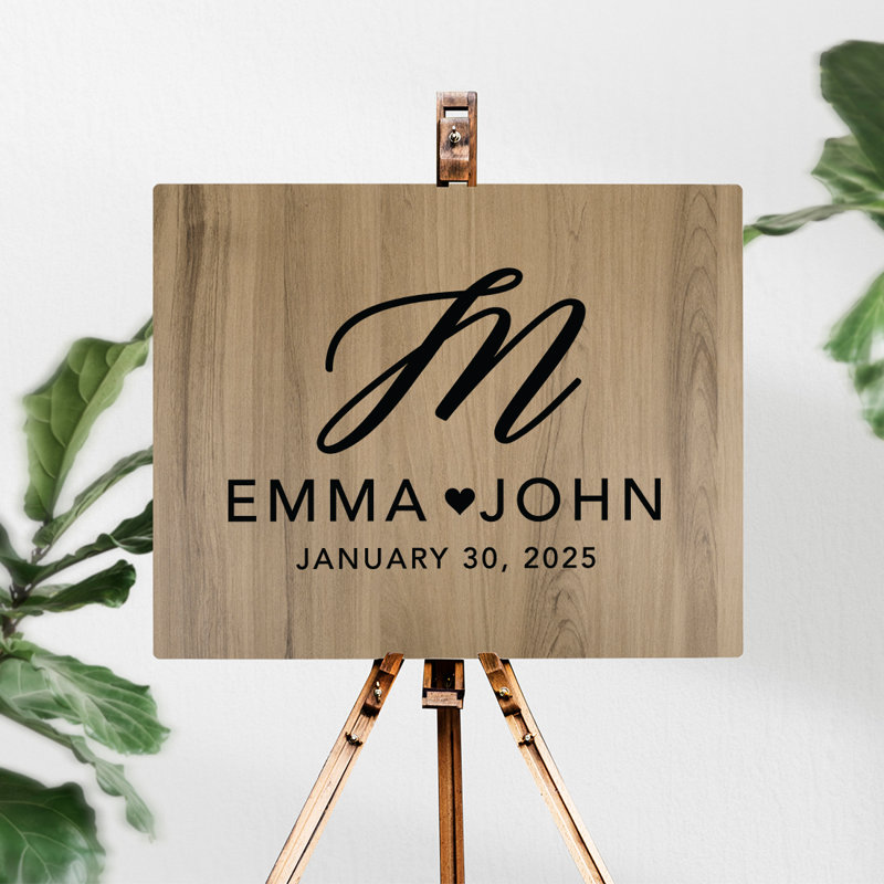 Wood Backdrops & Signs, Yes