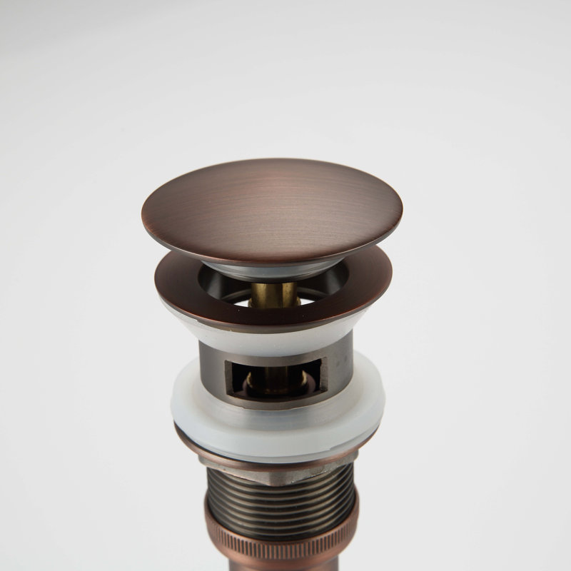 Widespread and Mounting / Installation Required Single Bathroom Faucet, Brown Bronze