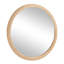 Amanda Lindroth Dunmore Round Wicker Mirror