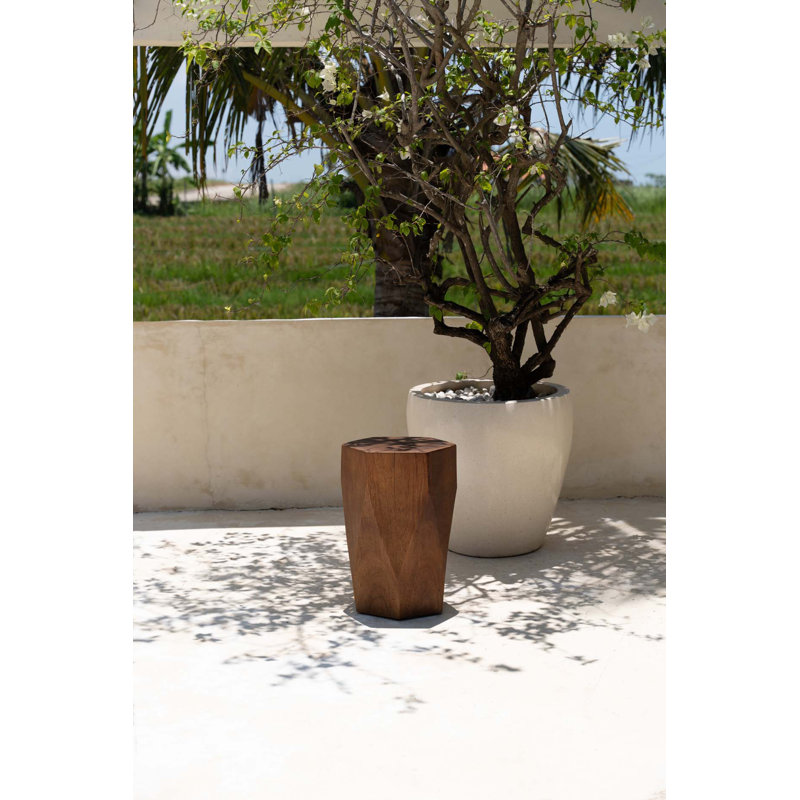 Denfield Solid Wood Accent Stool
