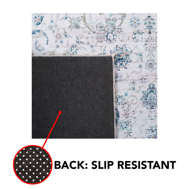 Ziebarth 165 M/W S/R Area Rug In Beige / Green, Rectangle 4' x 6'