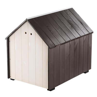 Wood Portable Igloo Style Dog House