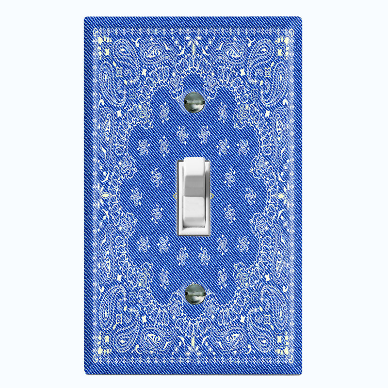Interrupteur à levier, Bleu