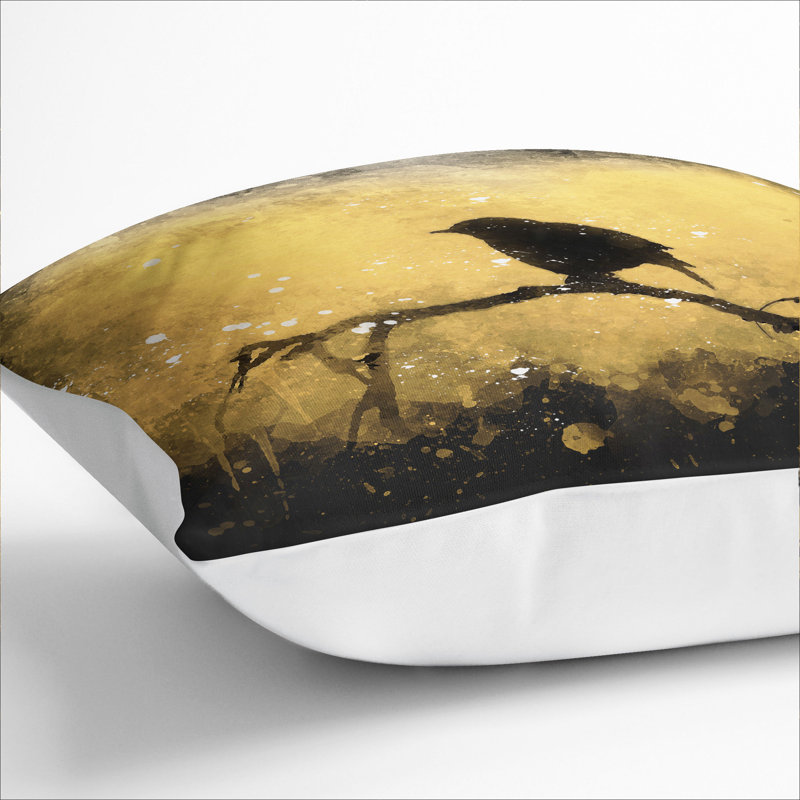 Square Cushion, 40cm H x 40cm W x 15cm D, White