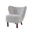 Fauteuil d'appoint en sherpa Teddy