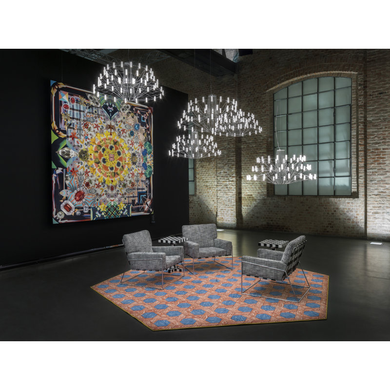 Coppélia LED Chandelier, Small, Black