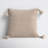 Mino Tassels Cotton Blend Throw Pillow