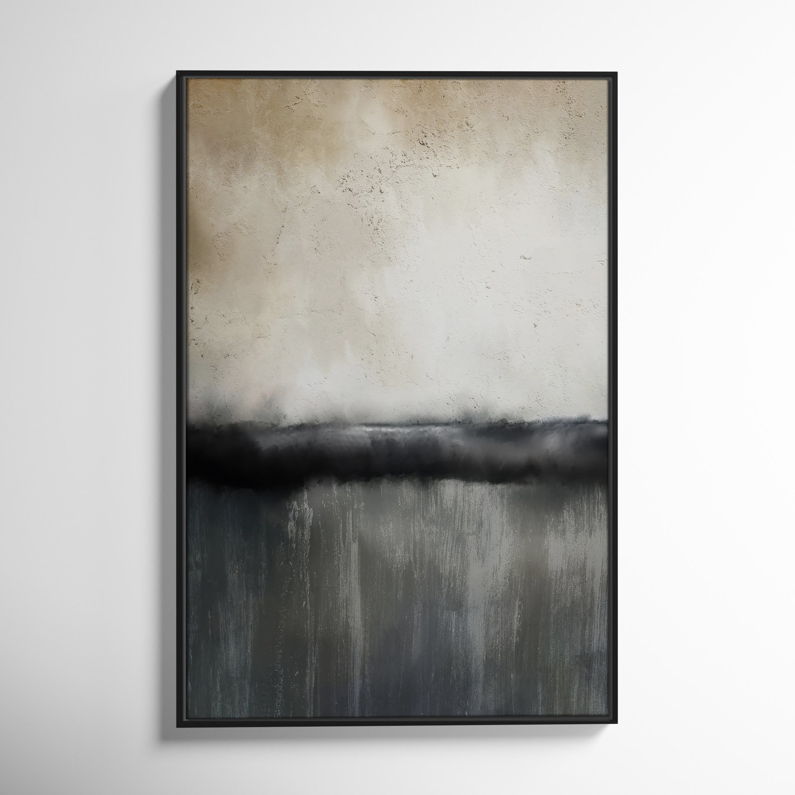 Sunset by Kimberly Allen Print, Picture Framed Canvas, 61.5" H x 41.5" W, Black