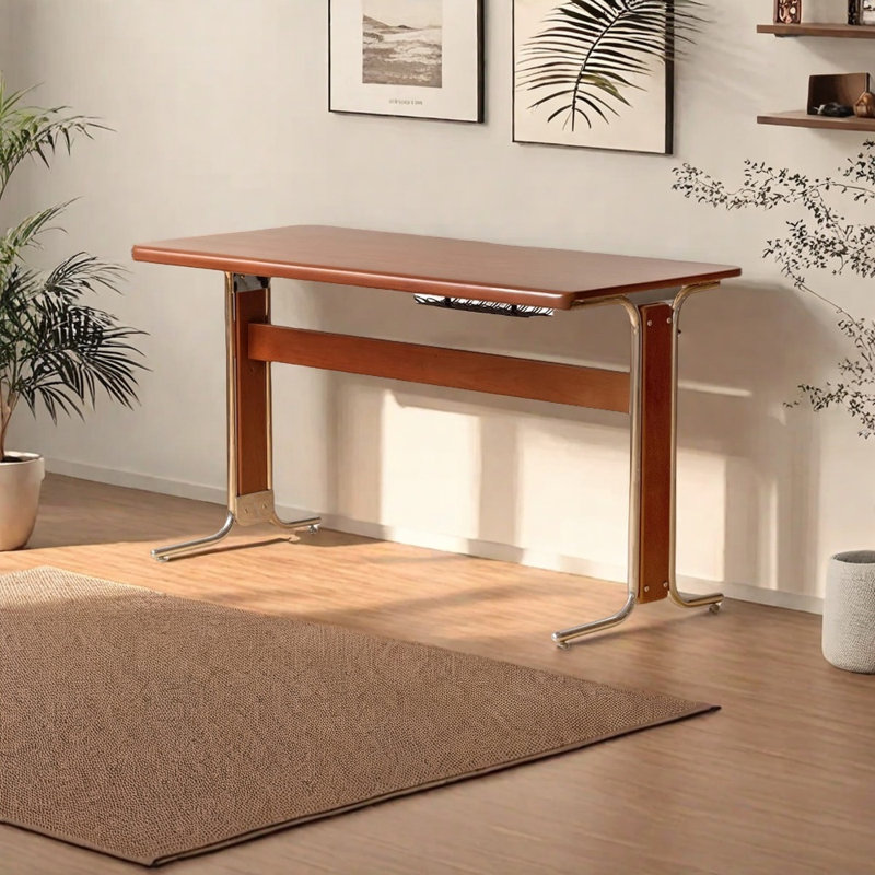 Bureau rétro de style italien, H 29,53 po x l 55,12 po x P 23,62 po