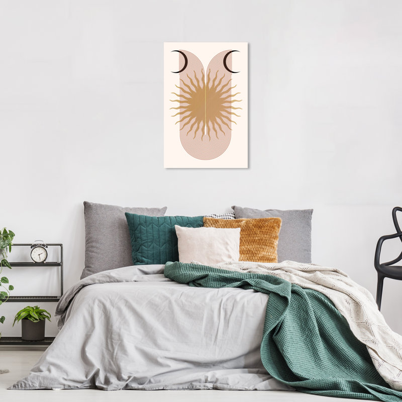 «Moons And Sun Activation on Canvas» par Wynwood Studio, reproduction, H 24 po x l 16 po x P 0,8 po