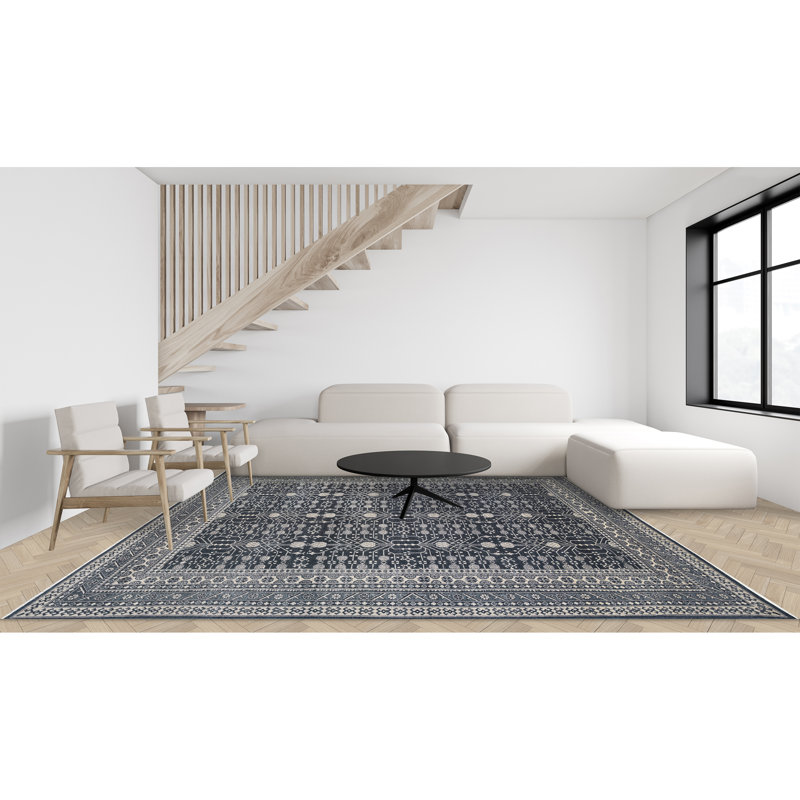 TUKNTR140DYGY Hand Woven Wool Oriental Area Rug, Rectangle 10' x 14'