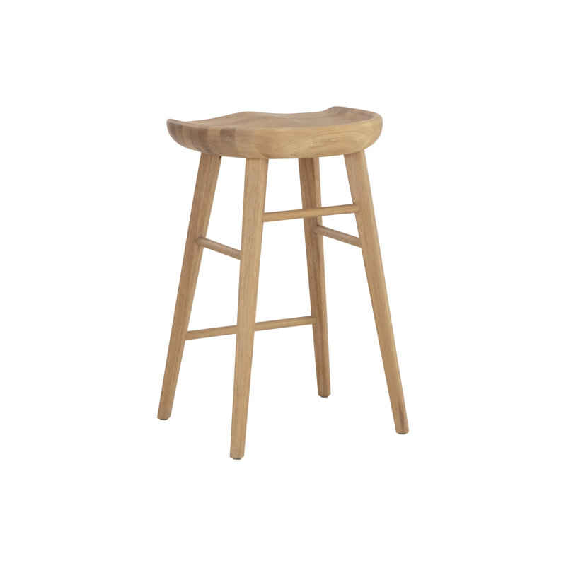 Dominic Counter Stool, Natural, Counter Stool (26.5" Seat Height)