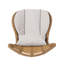Fauteuil d'appoint contemporain Sleek Living-1900152181