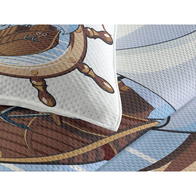 Coastal Polyester Coverlet
