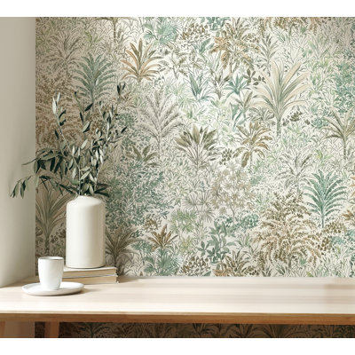 Palm Landscape Italian Heavyweight Wallpaper