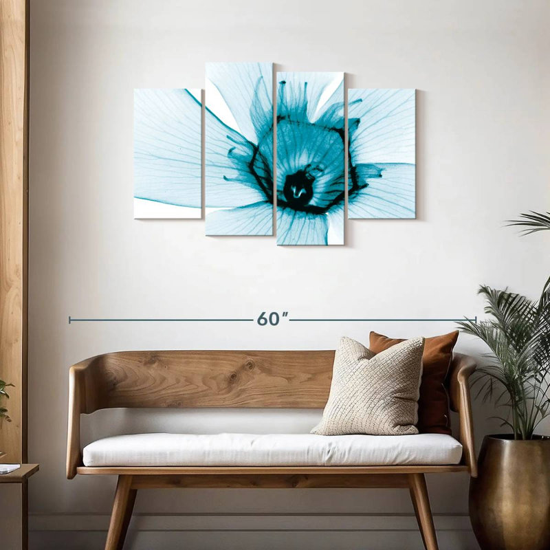 Oleander Harnek Aqua, H 27 po x l 43 po