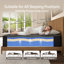 Matelas hybride dans une boîte - mousse viscoélastique rafraîchissante de taille moyenne certifiée CertiPUR-US-564144645-564144652