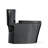 TOTO Aurora One-Piece Elongated 1.28 GPF WASHLET+ and Auto Flush Ready Universal Height Toilet with SS124 SoftClose Seat, Ebony - MS686124CEF#51-123826798-123826796