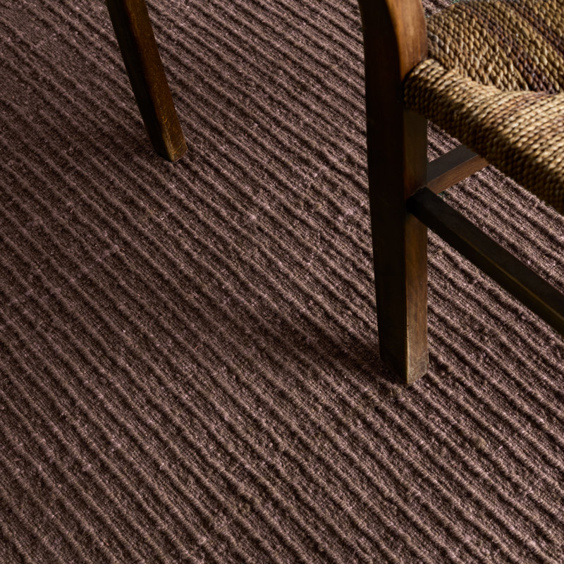 Tapis rouge / brun tissé à la main Jaipur Living Vidalia AMI09 (7 pi 9 po x 9 pi 9 po), Rectangle 9 pi 9 po x 7 pi 9 po