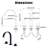 Widespread 2-handle Bathroom Faucet-85590726