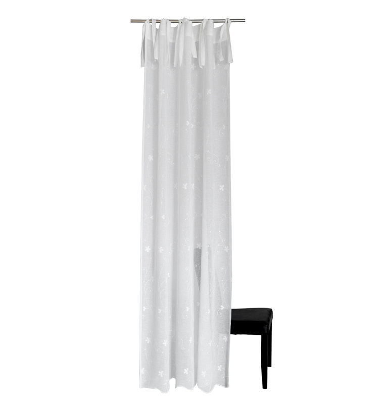 Isom Tab Top Semi Sheer Curtain