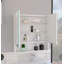 Pharmacie moderne avec miroir - H 24,91 po x l 5,81 po x P 23,91 po-94239274