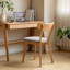 Chaise de salle à manger 1pc avec revêtement confortable et bois durable de qualité FAS-26152177-26152181-26152170
