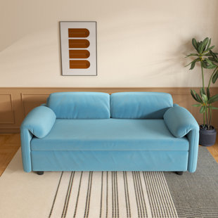 89 Square Arm Sofa Bed