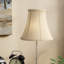 Royal Designs, Inc. BS-704-16BG, abat-jour de base en forme de cloche véritable, 8 x 16 x 12,6, beige-1118390968-1137892979