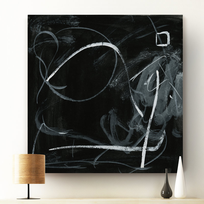 Erase ii', reproduction d’art, H 32 po x l 32 po x P 1 po, Toile tendue