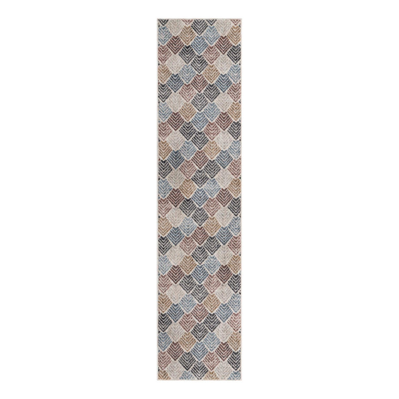 Tapis Everly Quinn Jera, Tapis de couloir 2 pi x 8 pi