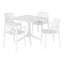 Ensemble repas carré pour 4 personnes-845766252