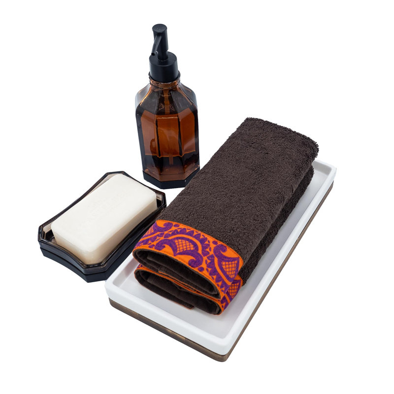 Super Plush Fingertip Towel, Brown