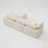 Abramson Beige L-Shaped Modular Reversible Cloud Sofa-1317561446