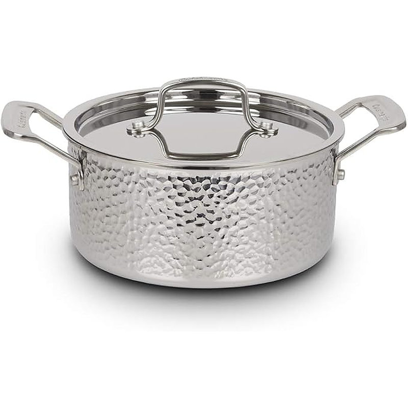 Ensemble de casseroles et de casseroles en acier inoxydable 8 pièces Cuisinart (HTP-8SSC)
