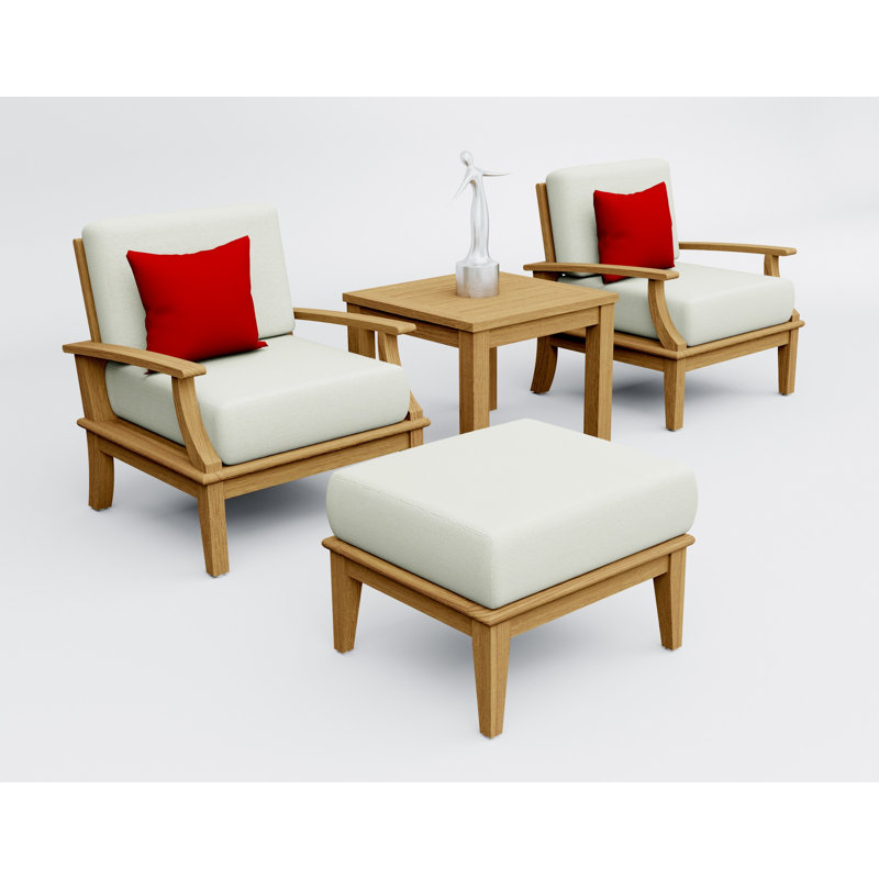 Somer Outdoor 4 - Piece Conversation Set