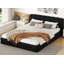 Grand lit plateforme tapissier Sturdy Construction-1851734709