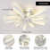 70cm 7 - Blade LED Dimmable Ceiling Fan with Remote Control and Light Kit Included