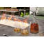 Merge Tables Rectangle Aluminum Propane Fire Pit Table with Lid-1984296014