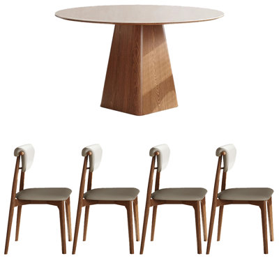 Table de salle à manger en bois massif