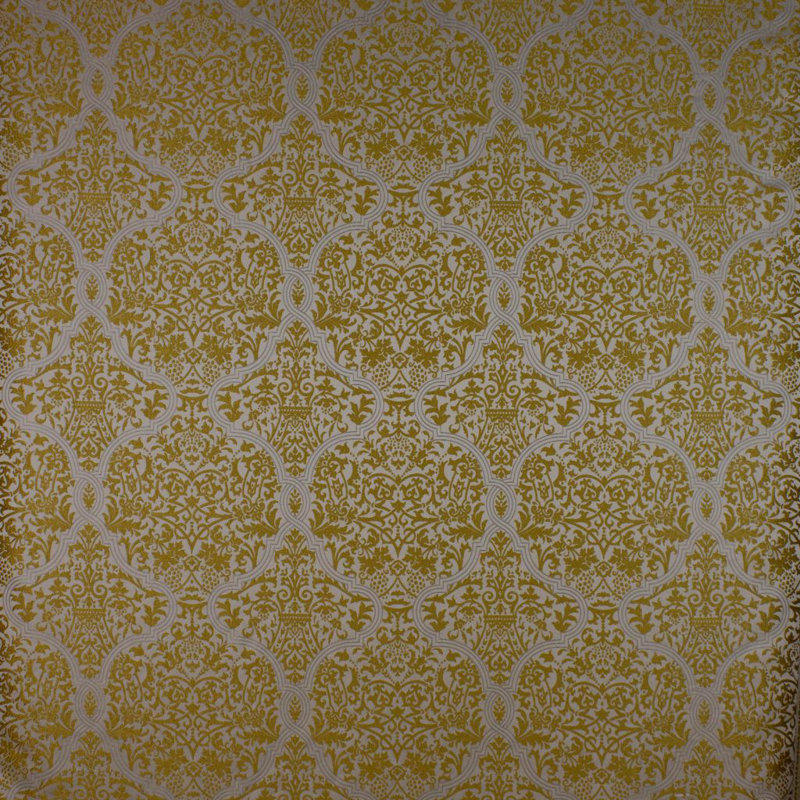 Luxe Fabric, Ivory/Gold