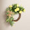 24" Handcrafted Peony No Holiday Wreath