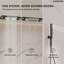 Système de douche à pluie thermostatique à DEL, pomme de douche à fixation au plafond avec douchette-82331473