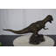 Statue de dinosaure Tyrannosaurus Rex en bronze - Taille: L 31 po x l 12 po x H 15 po.
